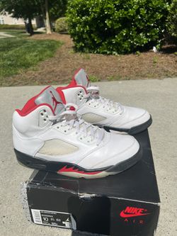 Jordan Fire Red Retro 5 Size 10