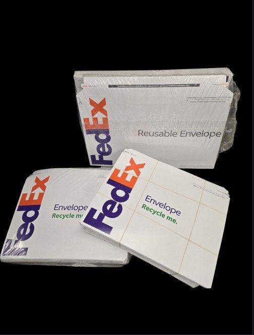 FEDEX Hard Envelopes for LETTER & LEGAL Size/50ct per Pack***