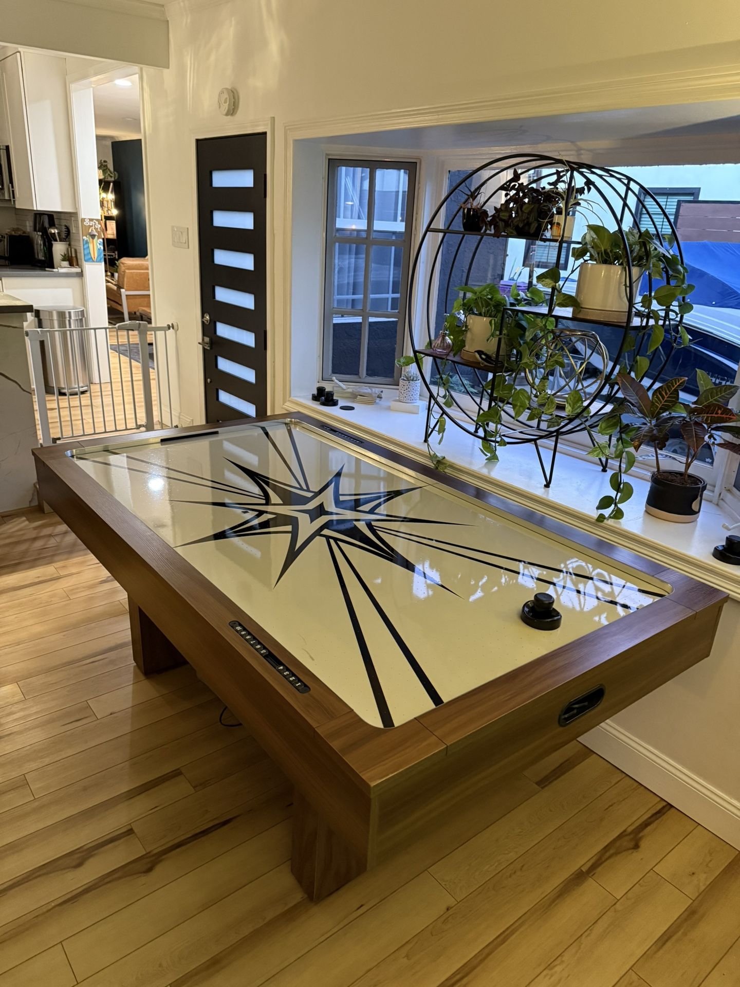 Crate & Barrel Air Hockey Table