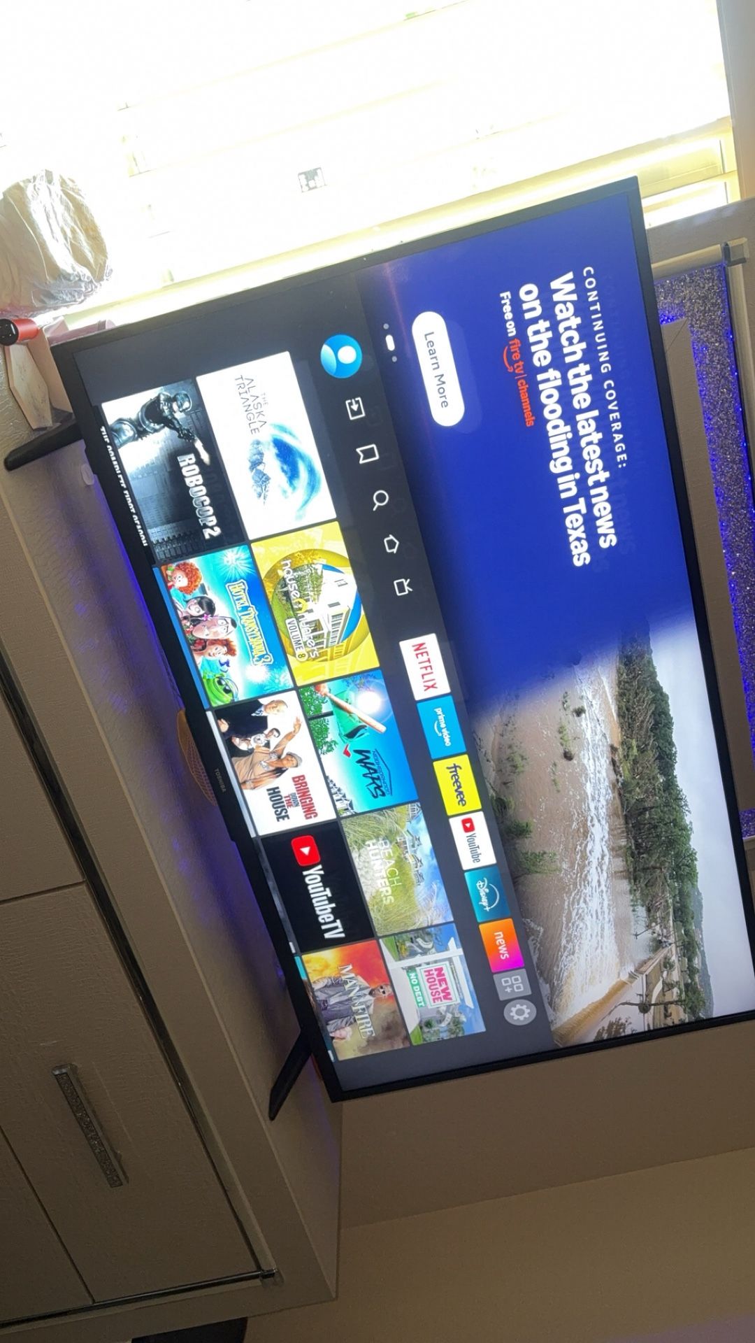 50’ Toshiba Fire Tv