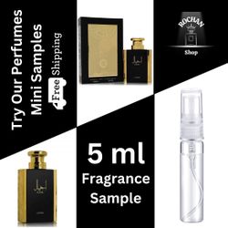 Ajial By Lattafa Eau De Parfum Spray 5 ml Sample (Men)