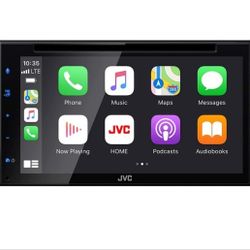JVC Double-DIN Bluetooth Wireless AppleCarPlay Android AutoMultimedia