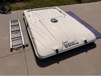James Baroud Grand Raid XXL EVO hard shell rooftop tent