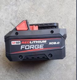 🔴⚫️Milwaukee M18 18V Lithium-Ion REDLITHIUM FORGE XC 8.0 Ah Battery    Brand New
