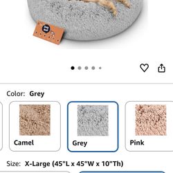 Sweetcrispy Official Soothing Donut Pet Bed XL