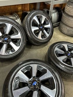 Subaru Forester 17” Oem wheels 5x100 rims tires