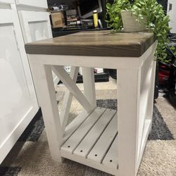 Handmade Wooden side table 