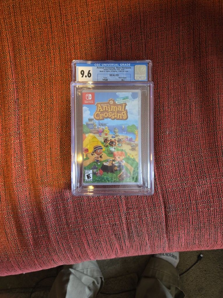 Animal Crossing New Horizons Cgc 9.6
