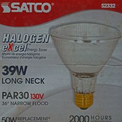 Halogen light bulbs 