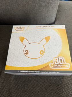 Pokémon TCG 30th Celebration Elite Trainer Box