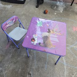 Child Tabke And Chair