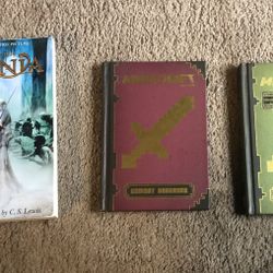 Chronicles of Narnia and Minecraft books for sale