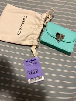 Tiffany & Co. Tiffany Blue Leather Card Wallet