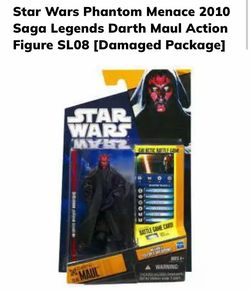 Star Wars Saga Legends Darth Maul Action Figure SL08