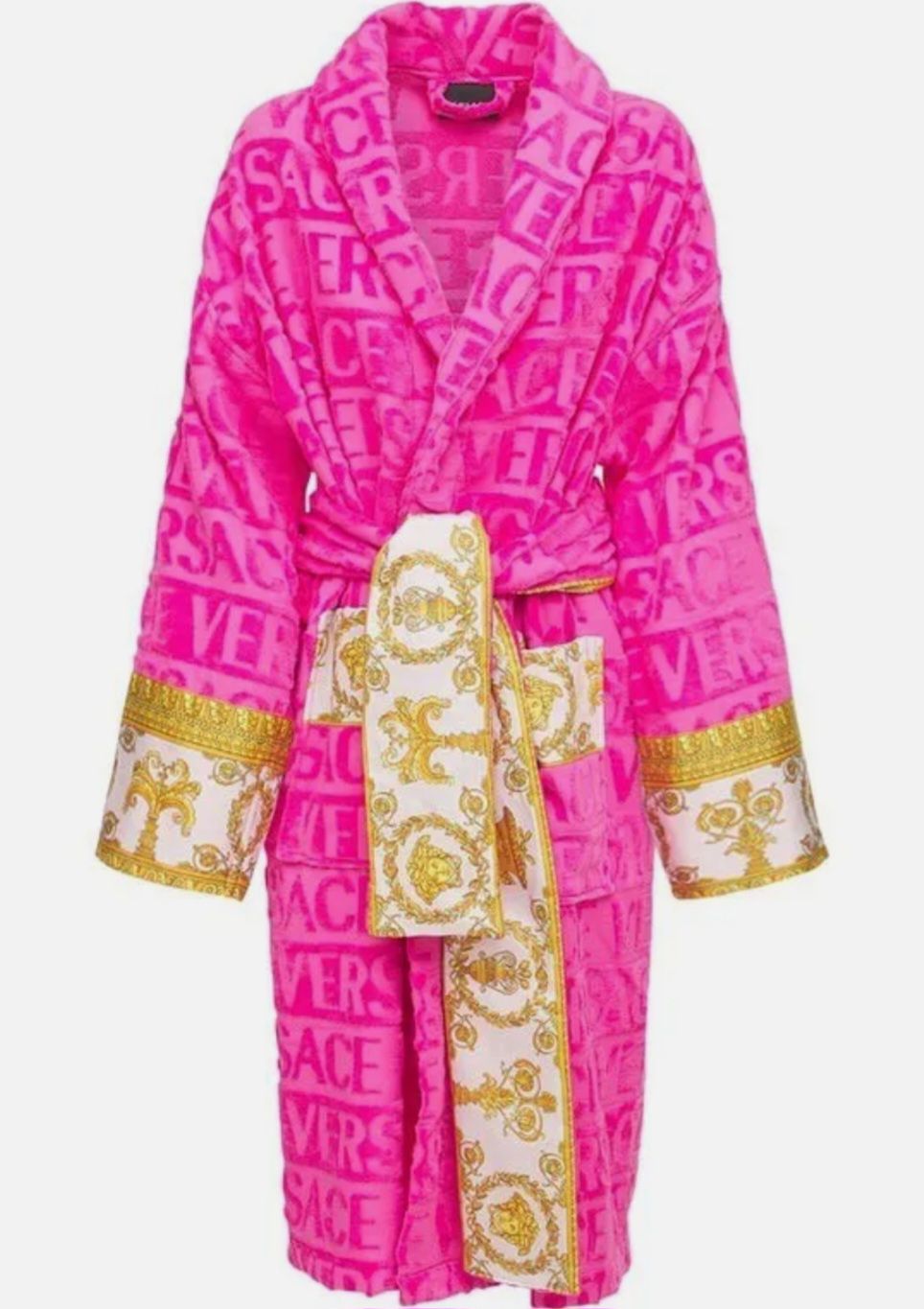 Women’s Pink Versace Robe