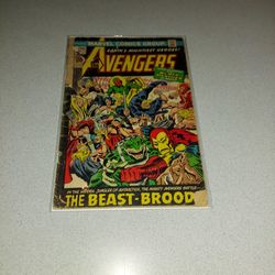 VINTAGE 1972 THE AVENGERS #105 COMIC 