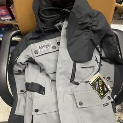 Motorcycle Jacket With Body Armor 