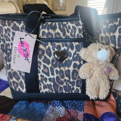 Betsey Johnson Leopard Tote