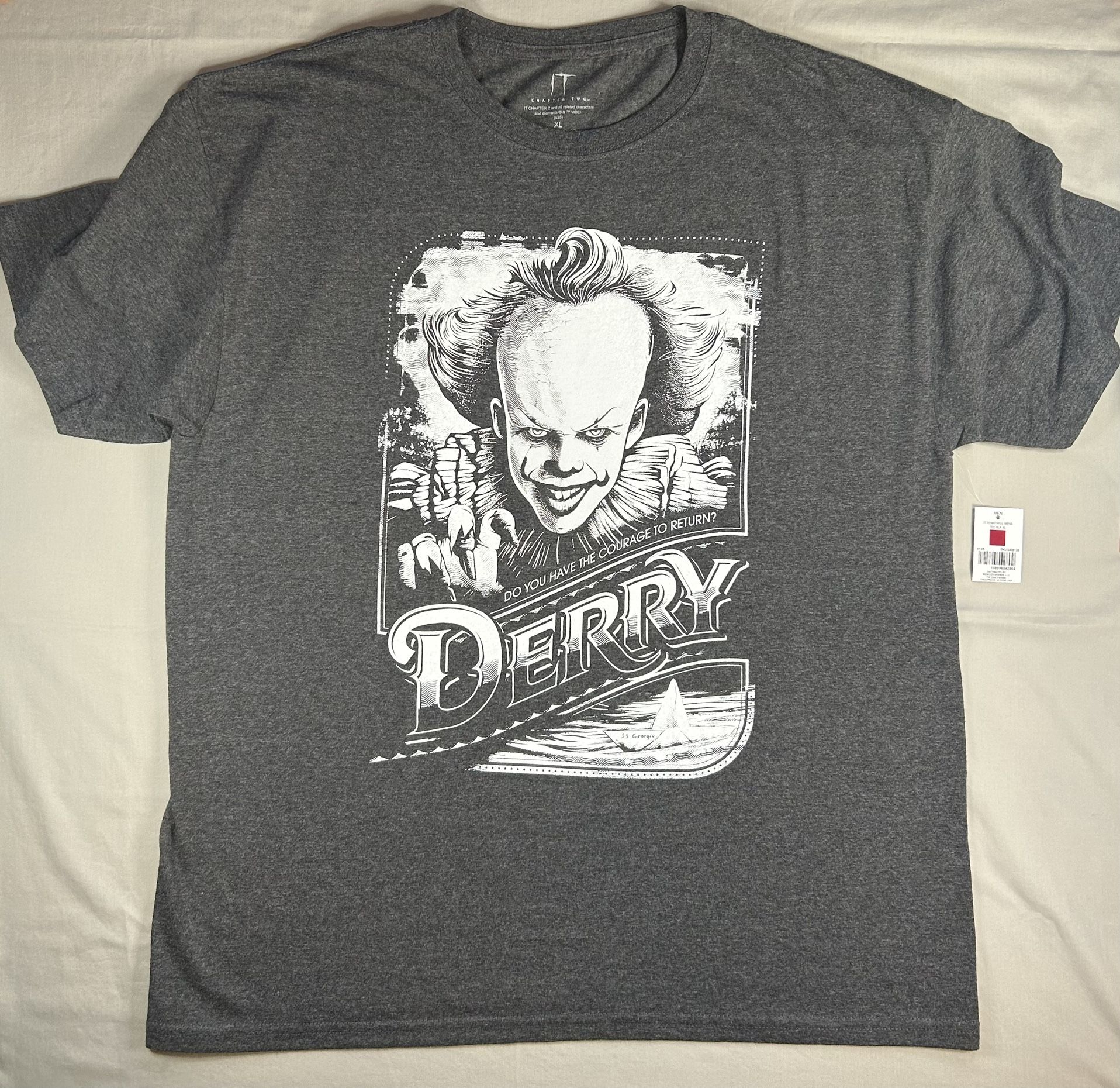 It Chapter Two “Derry Do You Have The Courage To Return?” Graphic Tee