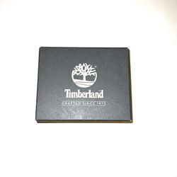 Timberland Premium Genuine Leather Trifold Mens Wallet Brown