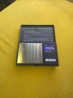AWS Pocket scale, $10, we have it at THRIFT 24