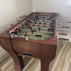 Wooden Sportcraft Foosball Table