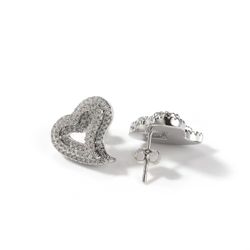 Silver Hollow Earrings 