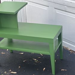 Refinished Mid Century/Modern Accent Table 