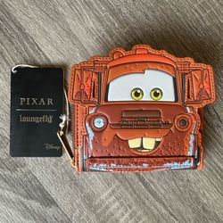 Loungefly Disney Pixar Cars Mater Wallet BoxLunch Exclusive