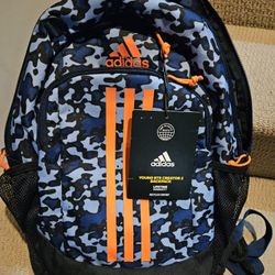 Adidas Navy Camo Print Backpack! - New