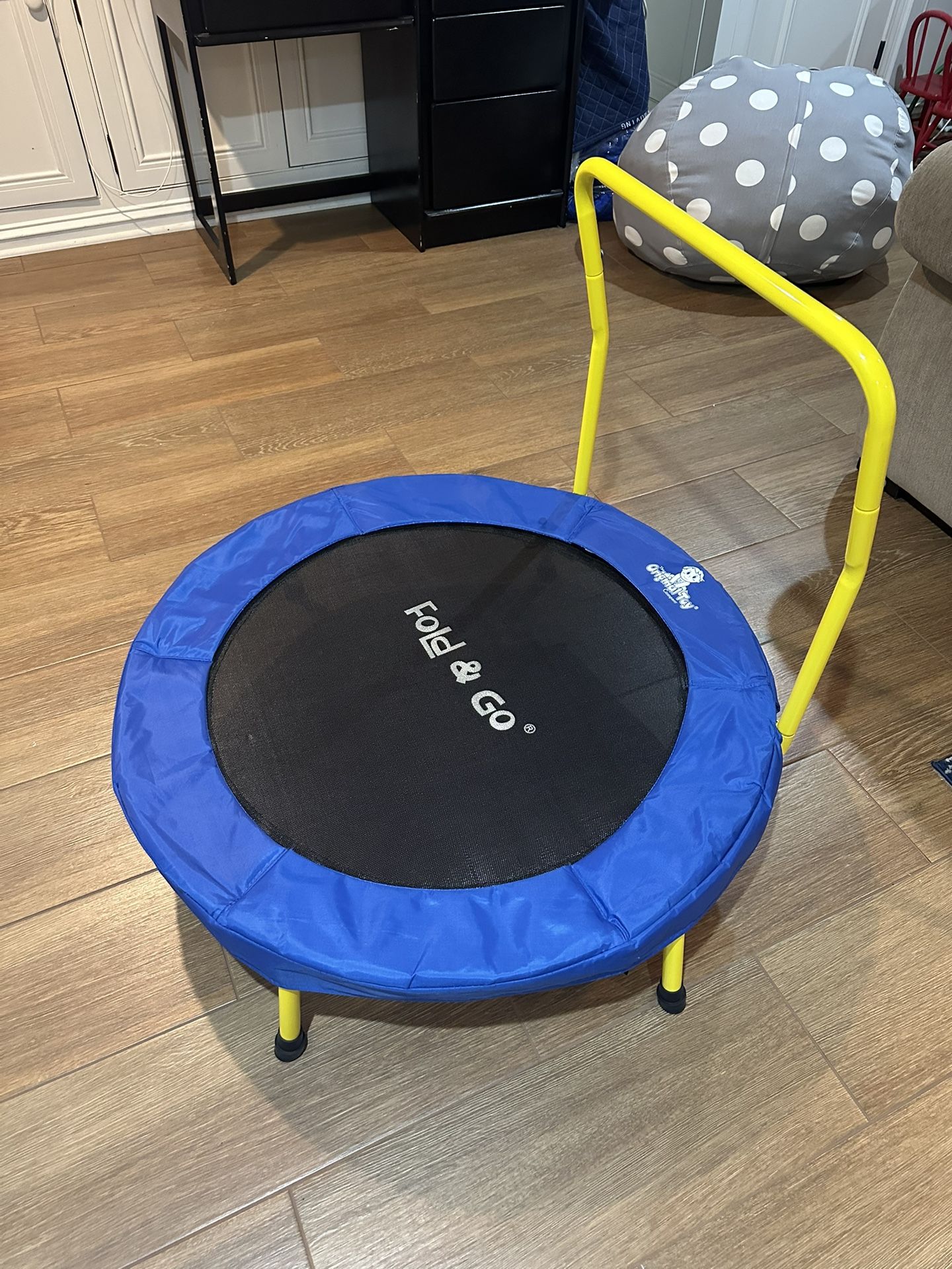 Kids Fold & Go Trampoline