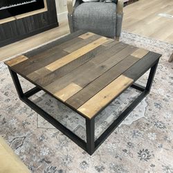 Handmade Wood Coffee Table