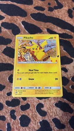 Pikachu meal time halo graphic