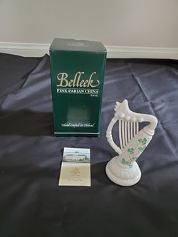 Belleek China Harp