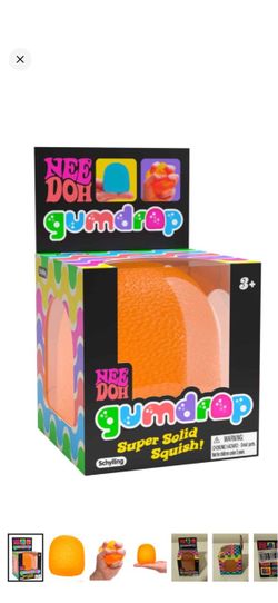NeeDoh Gumdrop Orange