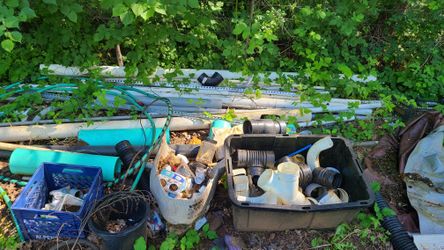 Stack Of Plumbing Equipment