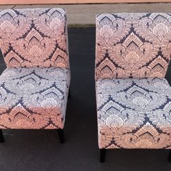 Nicely Upholstered Chairs 