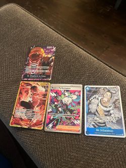 Pokemon cards one piece card