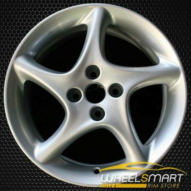 16" Mazda MX-5 Miata OEM Wheel Silver Alloy Stock