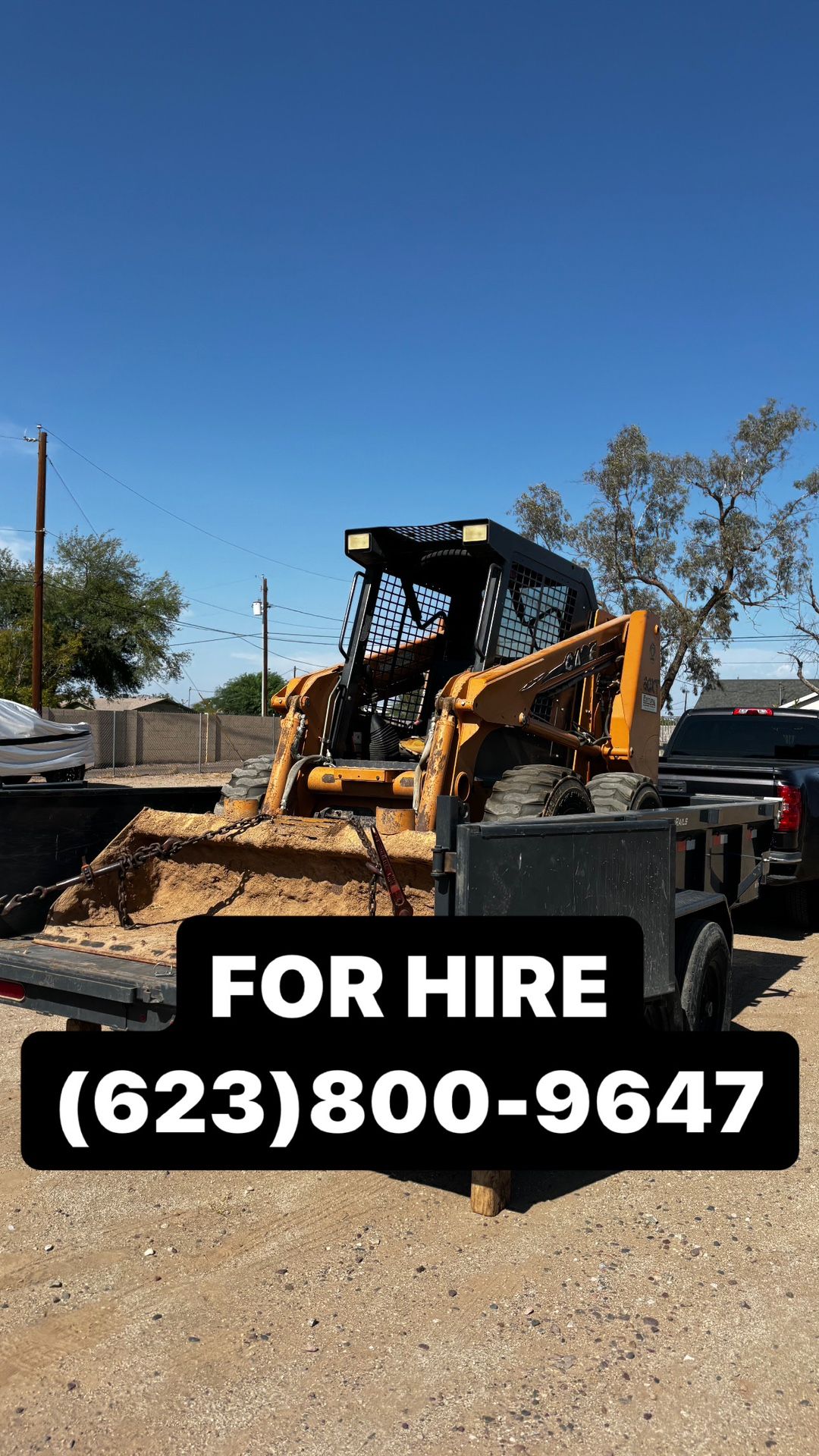 CASE SKID STEER TRACTOR