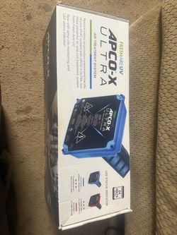 Apco -x ultra  uv light air filtration