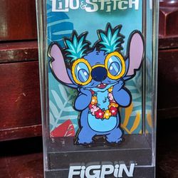 FiGPiN - Lilo & Stitch - Hawaiian Stitch #424 - Retired 