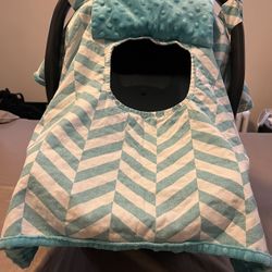 Car Seat Canopy & Baby Car Mirror