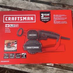 NEW CRAFTSMAN Restorer 120-Volt 4 Amp Drum Sander w/ Dust Management. W/drum