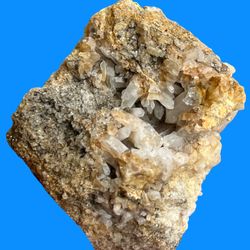 Quartz Crystal Specimen. Gemstones Crystals Rocks Minerals