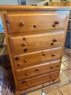 Solid Wood Dresser