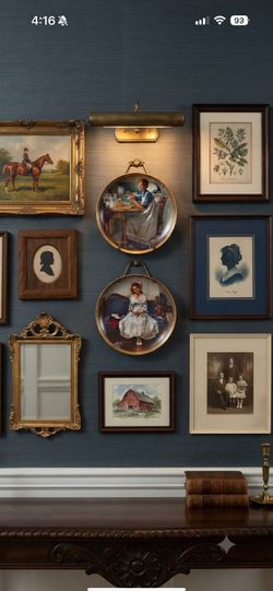 Vintage plates
