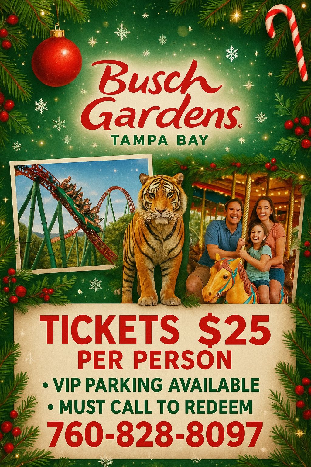 🎄✨ BUSCH GARDENS TAMPA BAY HOLIDAY SPECIAL ✨🎄