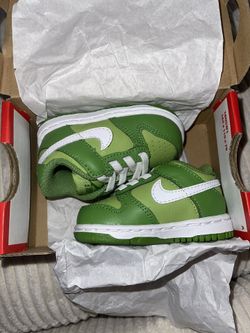 CHLOROPHYLL Dunks Infant Size 3c