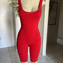 New Red Women Romper Size S, M & Large Available 